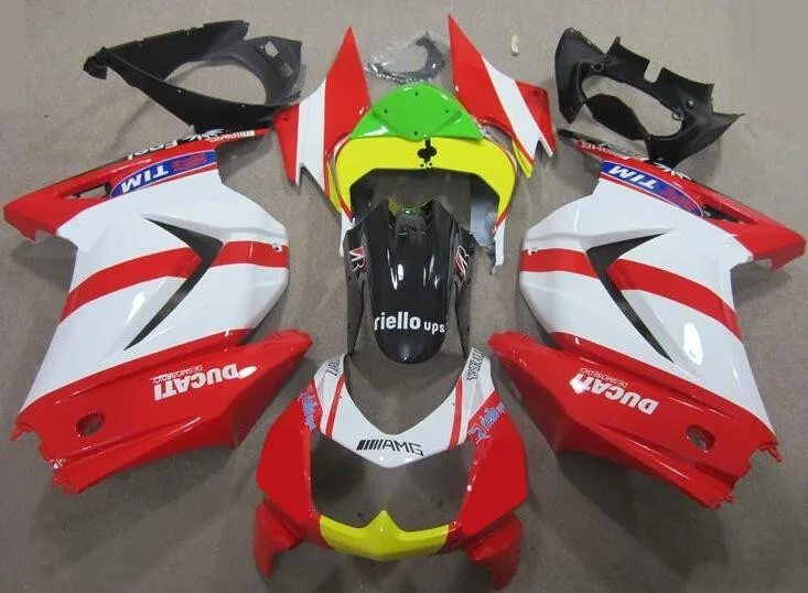 

New ABS fairing kit for Kawasaki Ninja 250 EX250 ZXR250 2008-2014 08 09 10 11 12 13 14 Fairings (Injection mold) white red