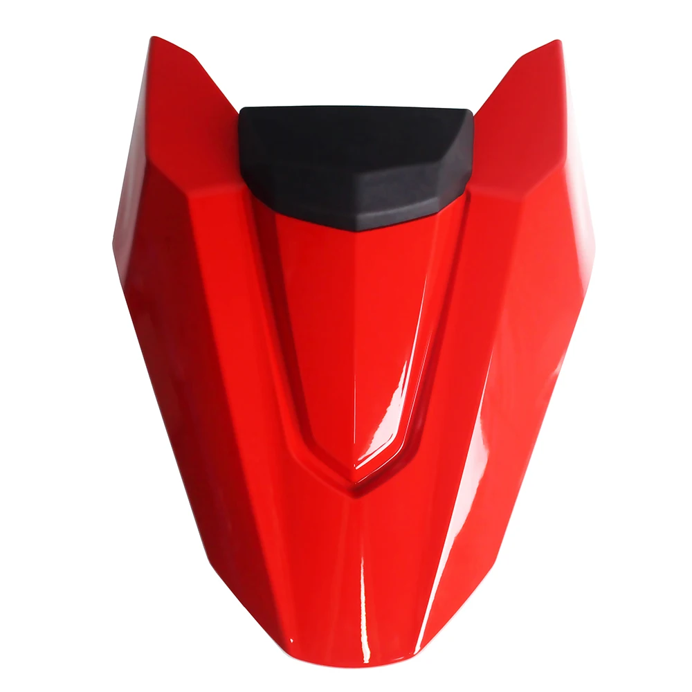 Аксессуары для мотоциклов, задняя крышка для Honda CB650R CBR650R cb650r, чехол для заднего сиденья с резиновой накладкой - Цвет: CBR650 RED