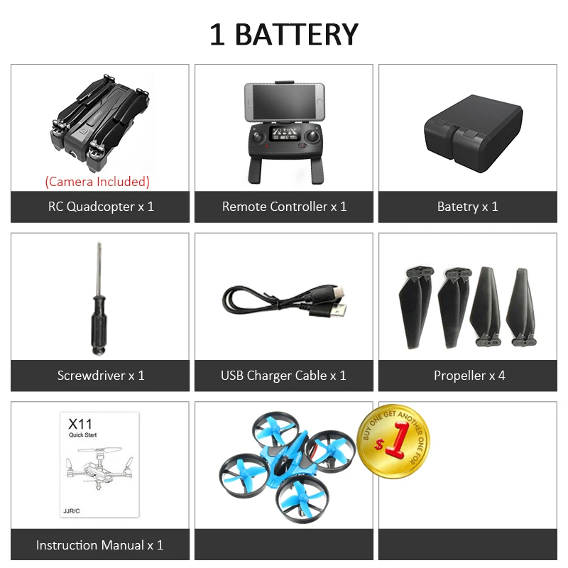 JJRC X11 5G wifi FPV 2K камера gps складной пульт дистанционного управления FPV гоночный Дрон Квадрокоптер Модель RTF игрушки подарок для мальчиков w/Free H36 - Цвет: X11 1B with H36