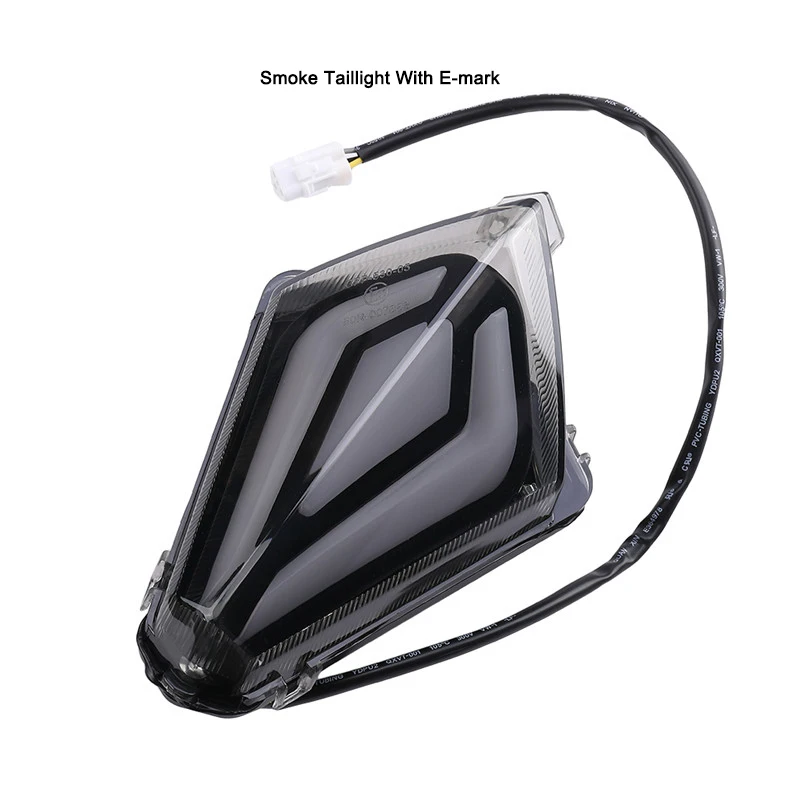 Для TMAX 530 сигнальный светильник для TMAX530 светодиодный задний тормозной светильник с E-mark для Yamaha T-MAX530 2012- лампы - Цвет: Smoke Taillight
