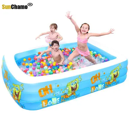 Child Inflatable Pool For Home Baby Oversized Playground Thickening Ocean Ball Toy Pool Adult Bathtub