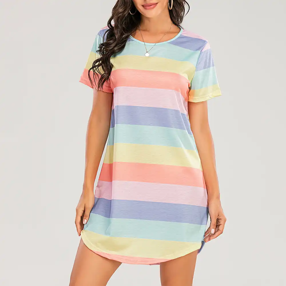 Rainbow night dress Clearance