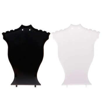 

Pendant Necklace Chain Earring Jewelry Bust Display Holder Stand Showcase Rack