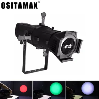 

200W 300W LED Profile Studio Light COB Spotlight Warm Cold White RGBW 4IN1 Ellipsoidal Video Phote Equipment Stage Lighting