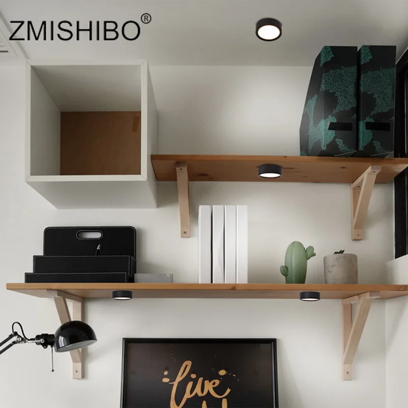 Светодиодные мини светильники ZMISHIBO 220 В 3 Вт 5 7 10 потолочная лампа с поверхностным