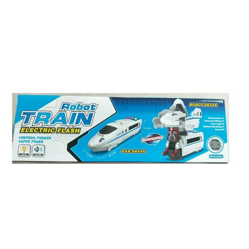 

Baby Electric Universal Car Children Music Shining Transformer Toy Car Train Model Car Model