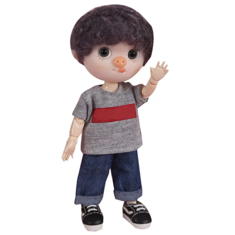 

ob11 doll jeans wide leg pants trousers beautiful knot pig GSC clay PICCODO 1/12 doll clothes doll accessories toys