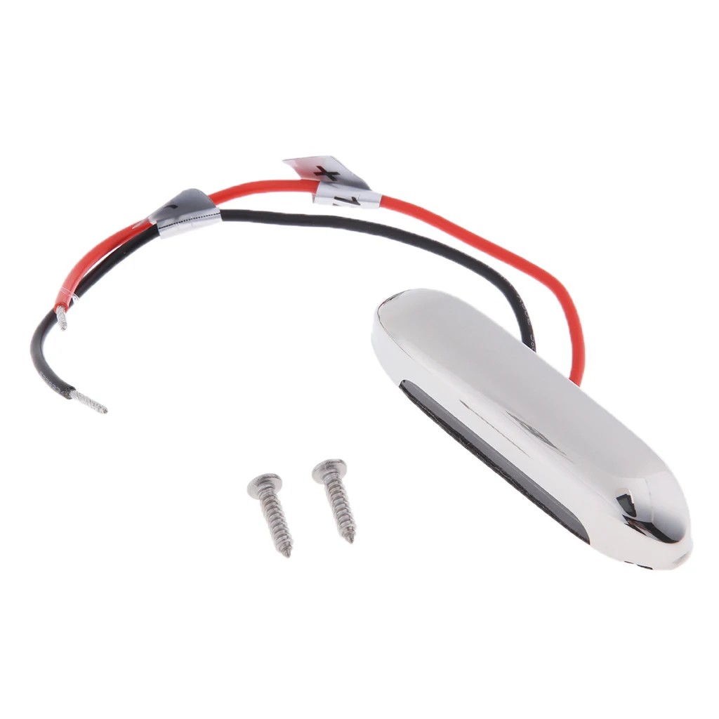 LED Stair Step Deck Lights Stainless Steel Outdoor Garden Wall Recessed Lamp