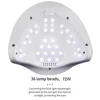 72W LED Nail Lamp with 36 Pcs Leds UV Lamp For Manicure Gel Nail Dryer Drying Nail Polish Lamp Auto Sensor Manicure Tools ► Photo 3/6