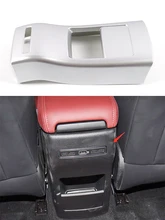 

For Geely Coolray SX11 2018 - 2020 Rear Armrest Air Conditioner Outlet Frame Cover Decoration ABS Chrome Panel Accessories