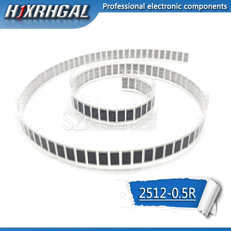 1 шт. 2512 SMD резистор Вт 5% 0 5 об Ом R500 hjxrhgal|Резисторы| |