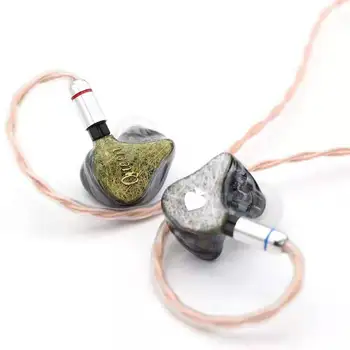 

linsoul Queen Audio QM50 HiFi Earphones Detachable Cable Balanced Earphones 5 Ba Drivers Headset4 way Crossover earphone wired