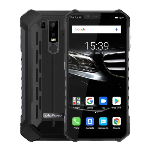 Ulefone Armor 6E IP68 водонепроницаемый мобильный телефон Helio P70 4 Гб+ 64 Гб 6," Беспроводное зарядное устройство 5000 мАч Android 9,0 смартфон NFC