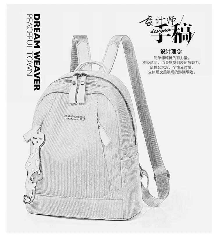 New Style Japanese And South Korean Style Pendant Cat Shoulder WOMEN'S Bag Manufacturers Wholesale Cross Border for Amoy Supply