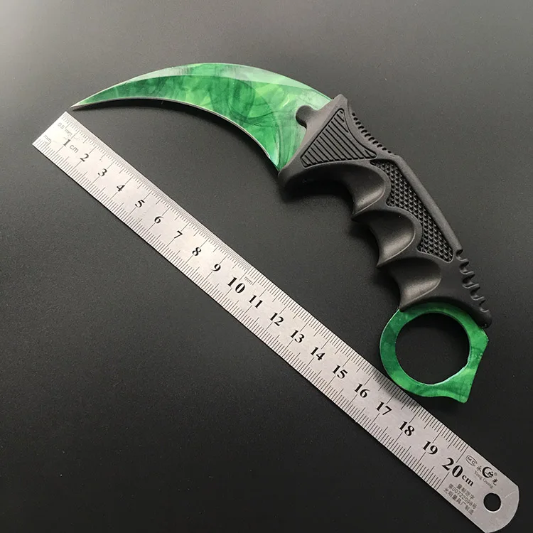 

2020 Hunting Knife CS GO Tactical Claw Neck Knife Camp Combat Outdoor Self Defense Hunting Survival Tool Fight