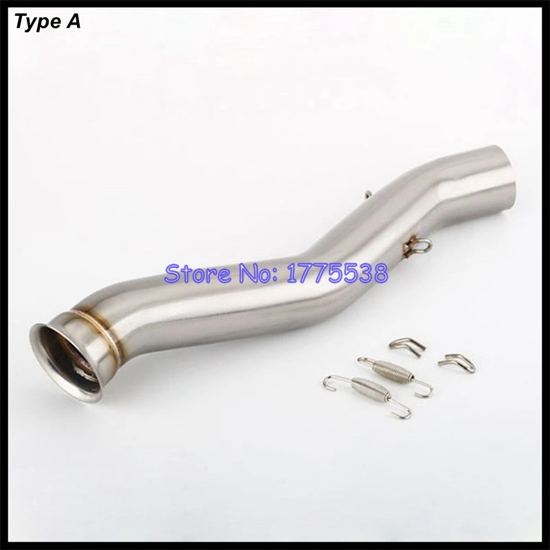 For KTM 790 Adventure / R 2019-2023 for KTM 790 Adventure R Rally 2020 Motorcycle Exhaust Middle Link Pipe Connect 51mm Muffler - Image 4