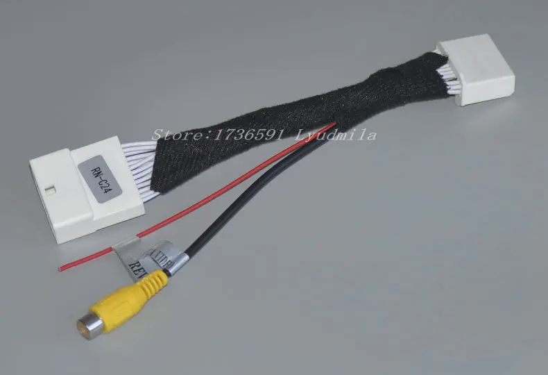 Caméra de recul,Caméra de recul pour Renault Captur 2013 2018, avec câble adaptateur 24