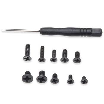 

New 500Pcs/Box M2/M2.5/M3 Black Metal Cross Head Screw Bolts Phillips Screws Cross Recessed Bolts With Screwdriver For Hardware