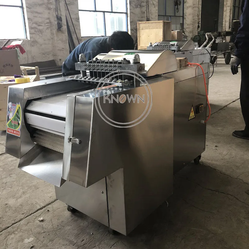 Best Selling Automatic Fresh Chicken Meat Cutting Machine Price Meat Bone Cube Cutting Machine