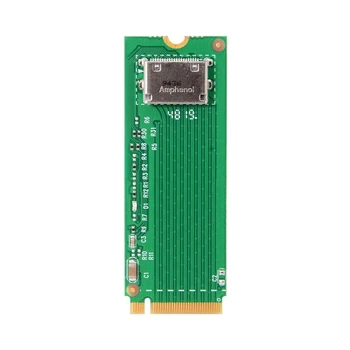 

HOT-PCI-E 3.0 M.2 NGFF M-Key to Oculink SFF-8612 SFF-8611 Host Adapter Card for 67Pin PCIe Nvme SSD 2260