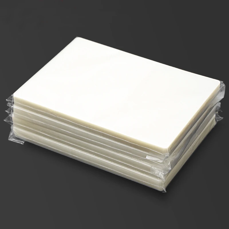 100pcs 3 Inch 3R 4R 5R Thermal Laminating Film lamination film Hot Laminator Plastic Pouch Film