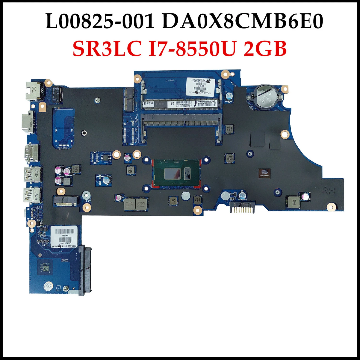 High Quality L005 001 For Hp Probook 450 G5 Laptop Motherboard Da0x8cmb6e0 Sr3lc I7 8550u Ddr4 2gb Mainboard 100 Tested Laptop Motherboard Aliexpress