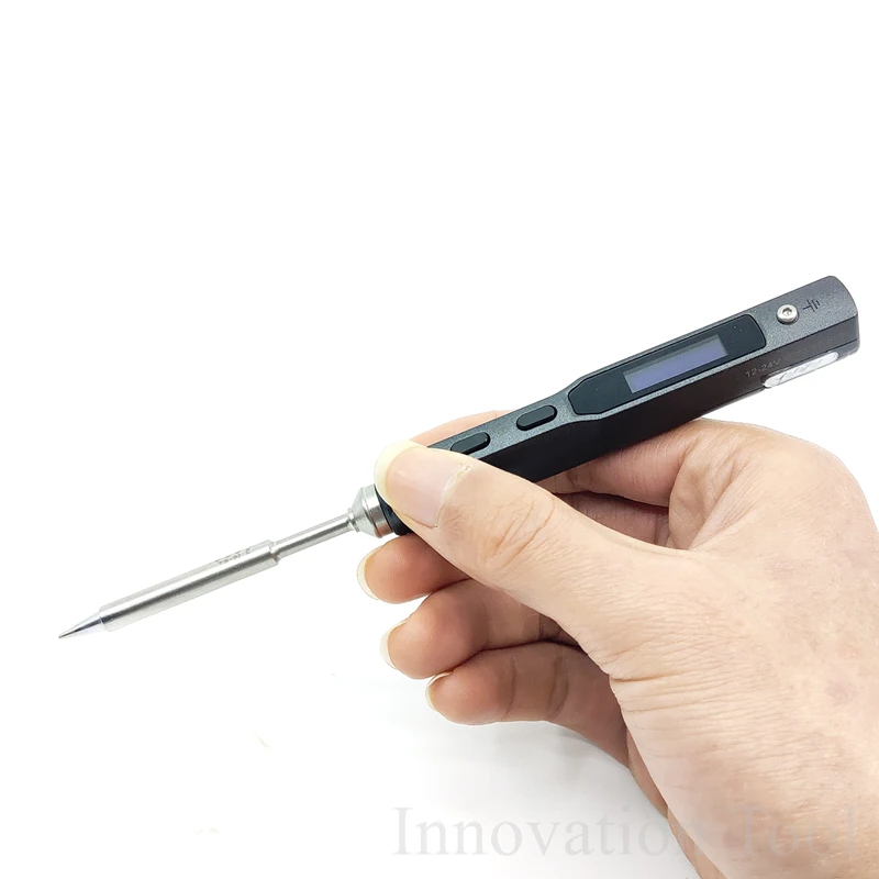 Оригинальный Электрический паяльник TS100 65 Вт цифровой OLED дисплей регулируемая