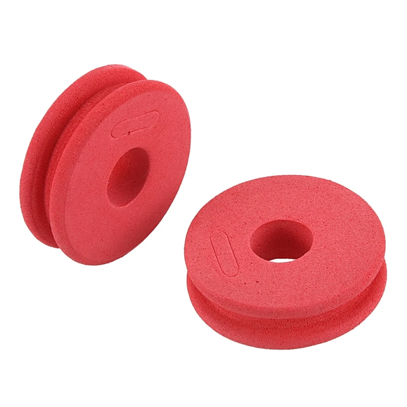 8Pcs Durable Red Foam Winding Board Fishing Line Wire Shaft Bobbin Spools Tackle Box Gift