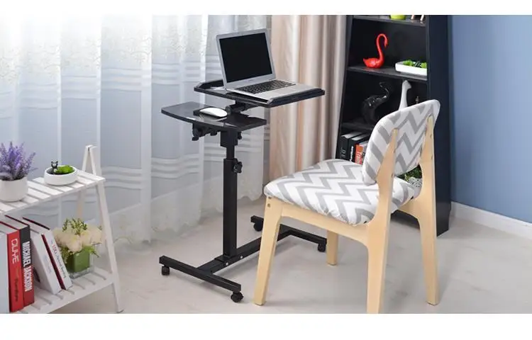 Поднос для кровати Escritorio Mueble Biurko Pliante офисная мебель подставка для ноутбука Регулируемая прикроватная тумбочка стол для учебы компьютерный стол