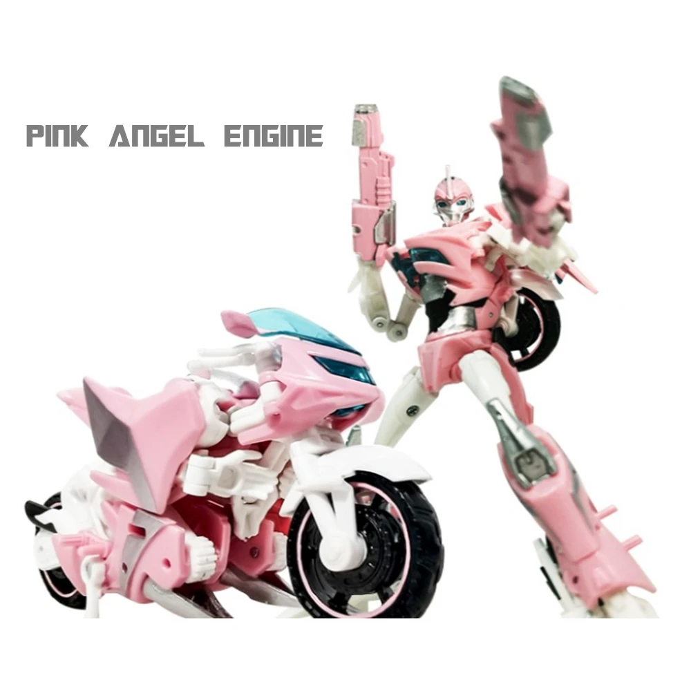 

APC-Toys Transformation Pink Arcee Angel Engine Motorcycle TFP Leader Witness Female Alsisi G1 Action Figure Robot Warrior Toy