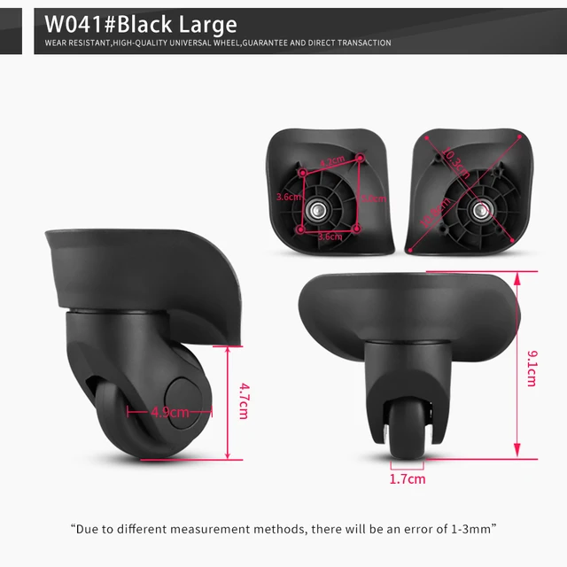 Ruedas Maleta Ruedas De Repuesto Para Maletas Pack De Unidades