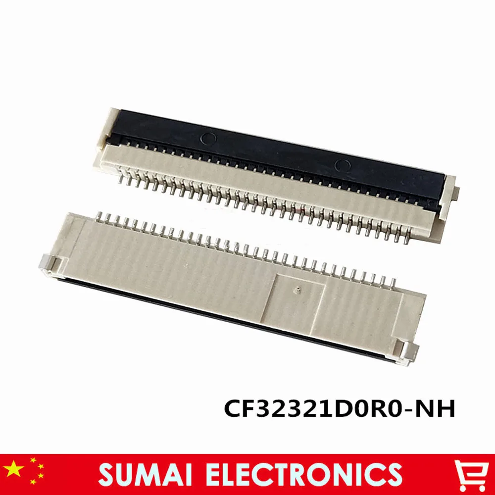 FPC/FFC флип открытого типа кабельный разъем 32 P 0 8 мм для ЖК экрана. H = 2 CF32321D0R0 NH Pin