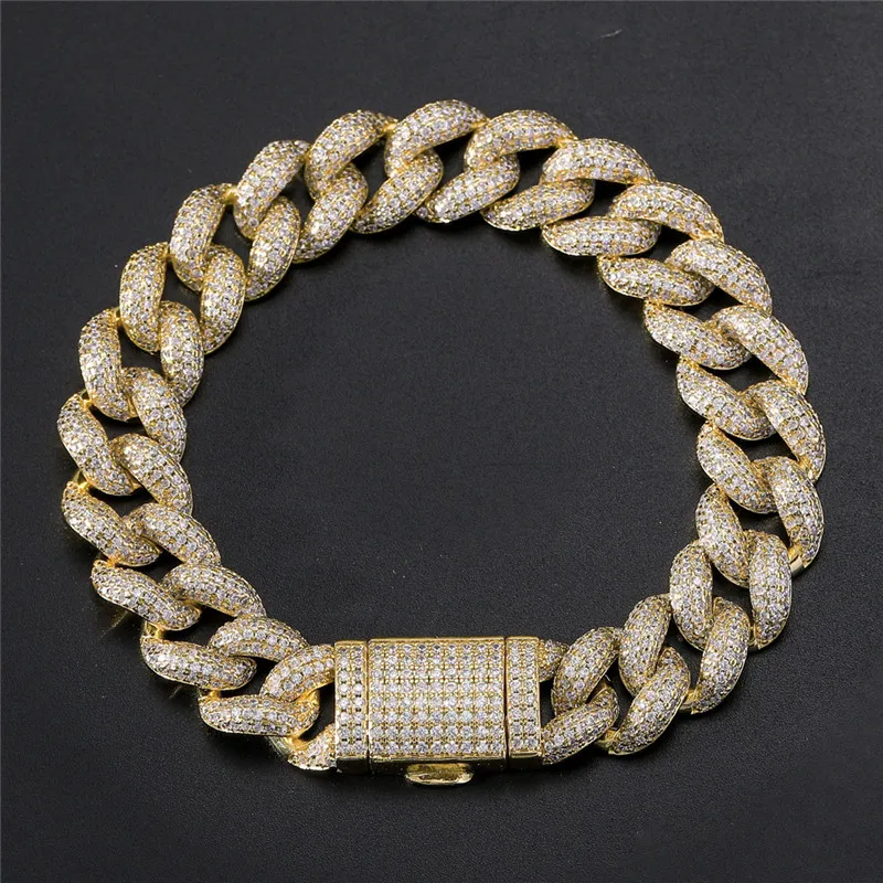 aço bolha cubana com 12mm, para homens