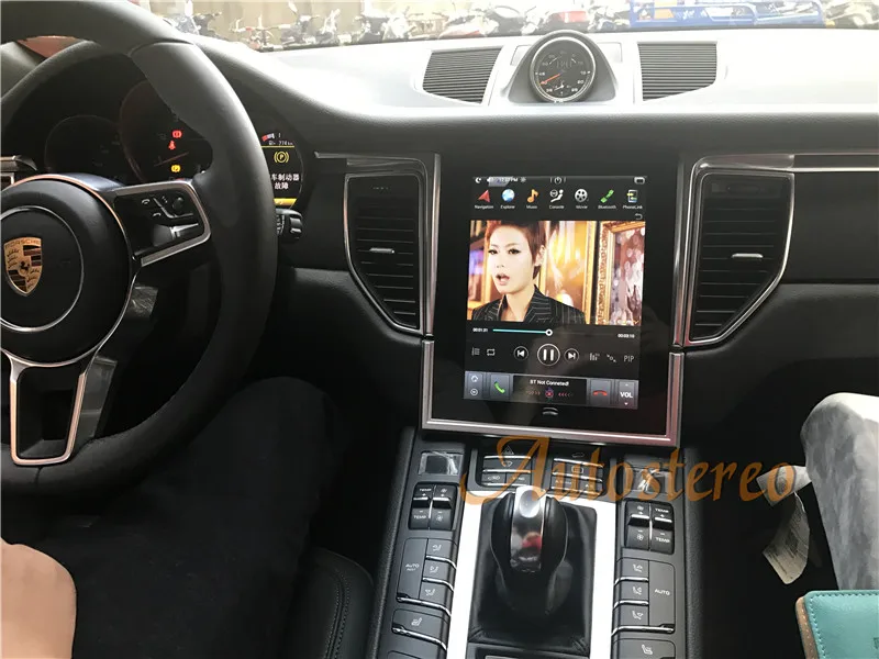 Android 7,1 Tesla Styel экран Автомобильный dvd-плеер gps навигация для Porsche Macan 2011- автомобильное стерео радио мультимедиаплеер блок