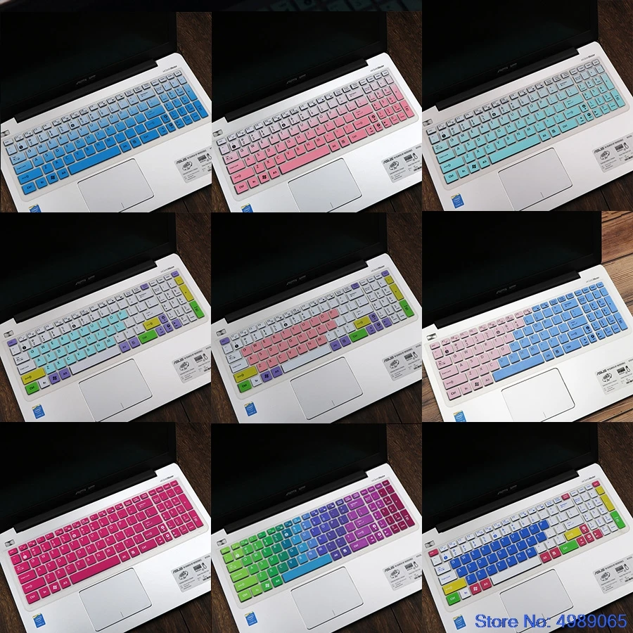 Силиконовый защитный чехол для клавиатуры ноутбука ASUS VivoBook X543U X543MA X543UA X543UB X543M