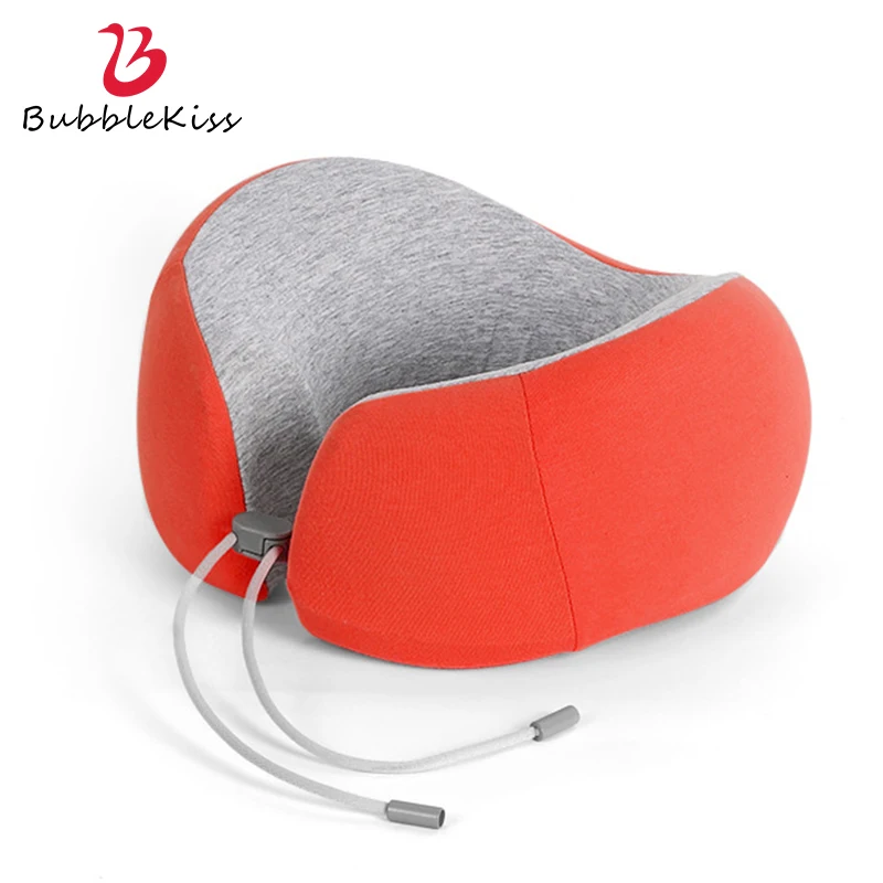 

Bubble Kiss U-Shaped Neck Pillow Comfortable Home Memory Foam Bedding Pillows Airplane Car Travel Cervical Healthcare Pillow New