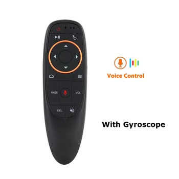 

G10s Fly Air Mouse Mini Remote Control G10 Wireless 2.4GHz Gamepad For Android Tv Box With Voice Control For Gyro Sensing Game