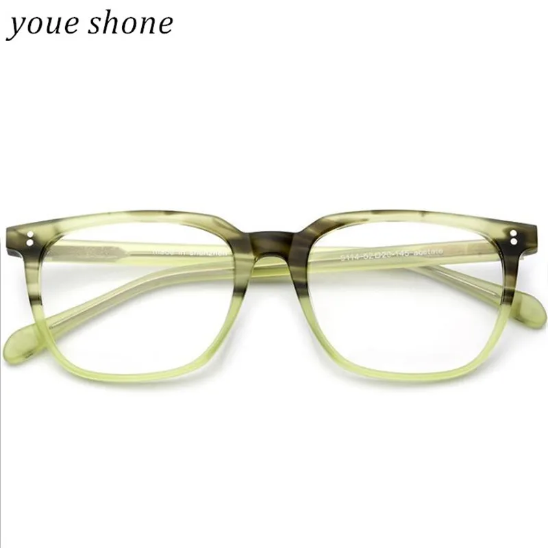 Youe shone очки по рецепту оправа для очков ацетат Oculos De Grau очки кошачий глаз очки