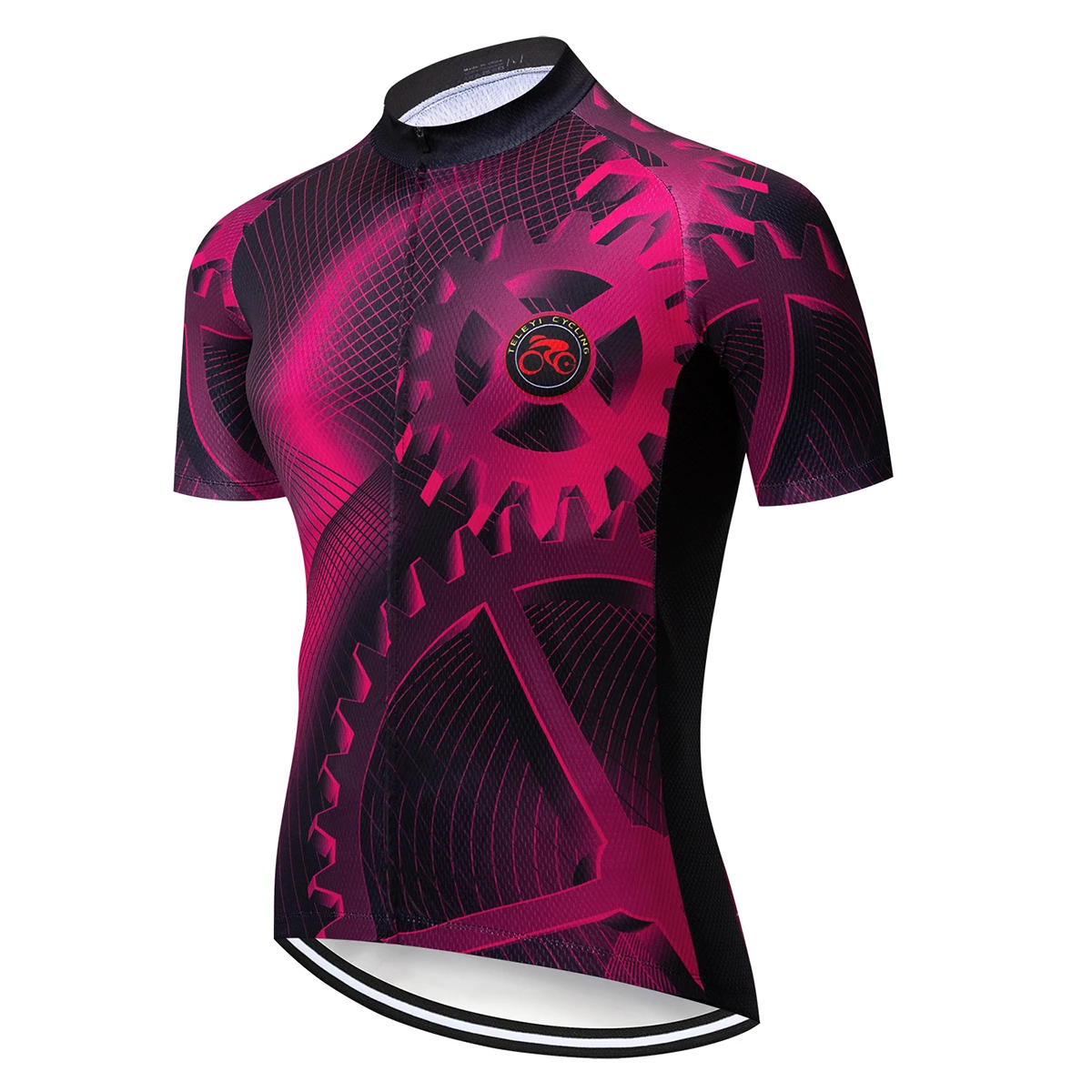 TELEYI 2019 Велоспорт Джерси Топы летние Гонки одежда Ropa Ciclismo короткий рукав горный