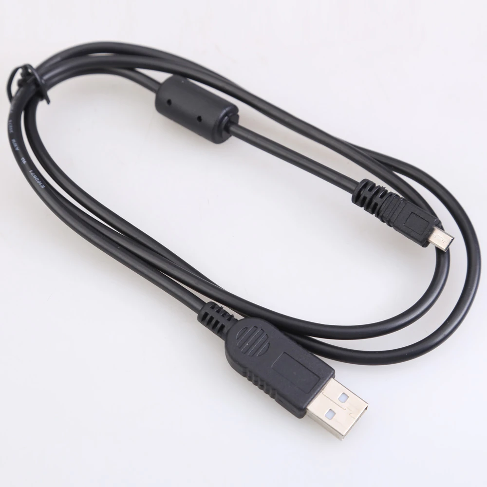 1M USB Data Cable Camera Data Pictures Video Sync Transfer Cables Cord Wire 8pin for Nikon/Olympus/Pentax/Sony/Panasonic/Sanyo leather camera strap