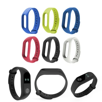 

For Xiaomi Mi Band 2 Strap Bracelet Watch Band Replacement Smart Bracelet Original TPU Strap WristBand Watchband