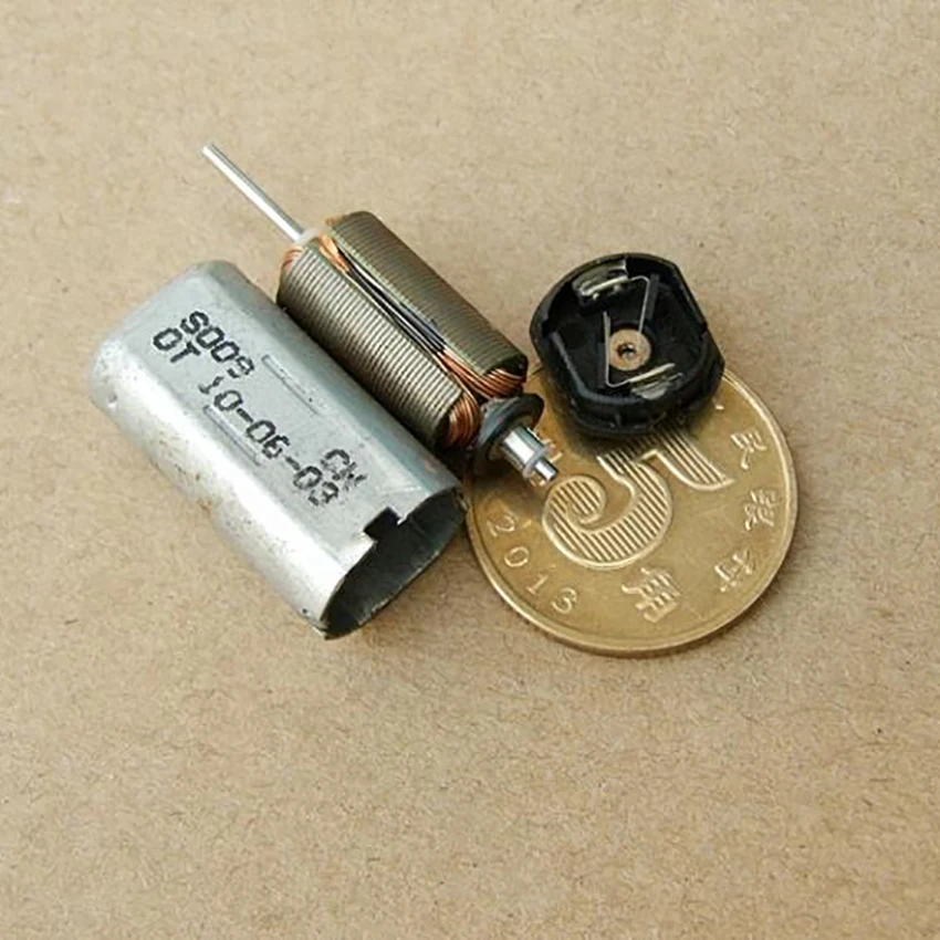 NdFeB сильный магнитный Микро Мотор DC 4,2 V 35000rpm высокоскоростной DIY мотор с высоким крутящим моментом N40 RC вал двигателя диаметром 1 мм