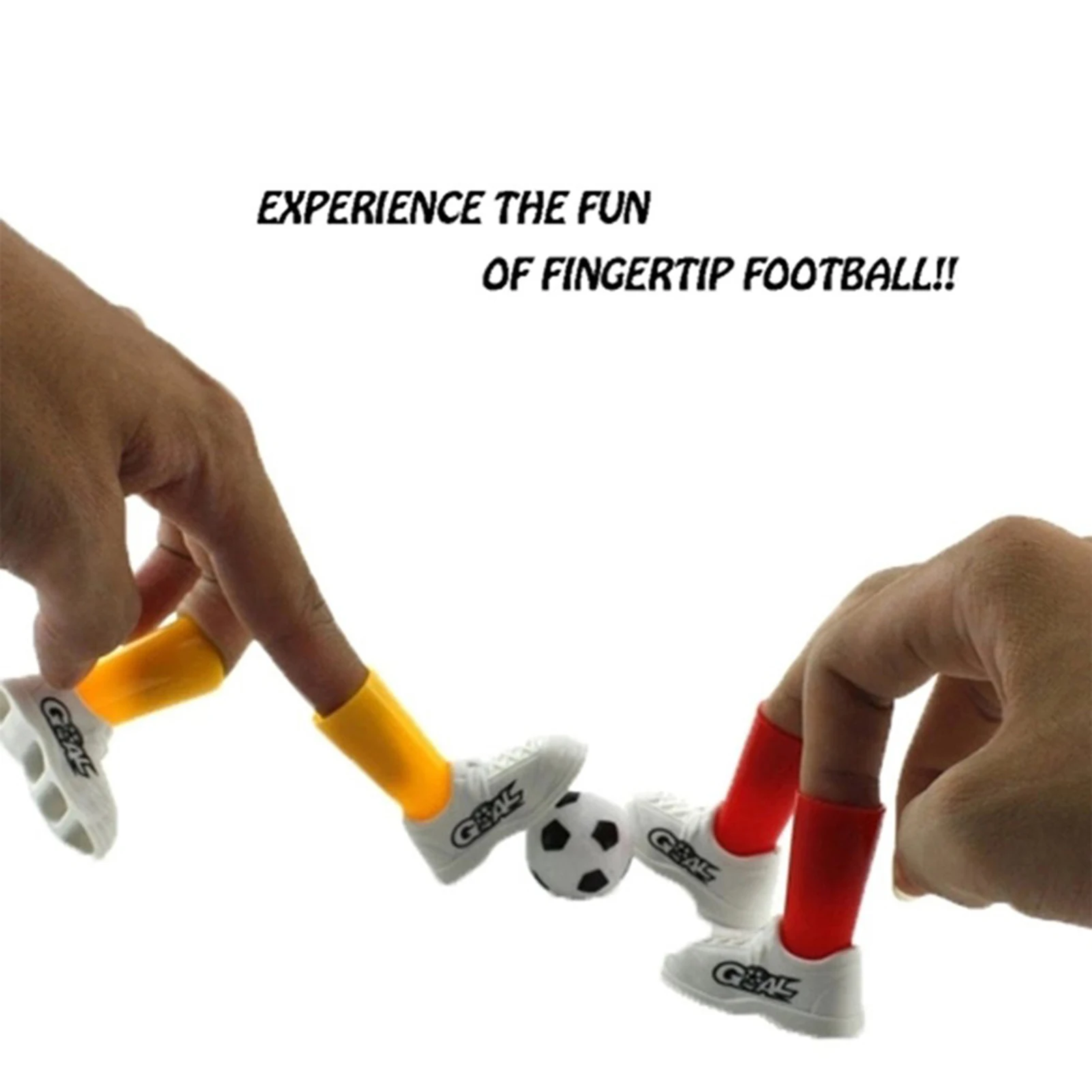 【Serendipity party】Mini Finger Football Fingertip Football Boot Set Funny Playable Finger Soccer Toy ParentChild Interactive Sports pretty well.