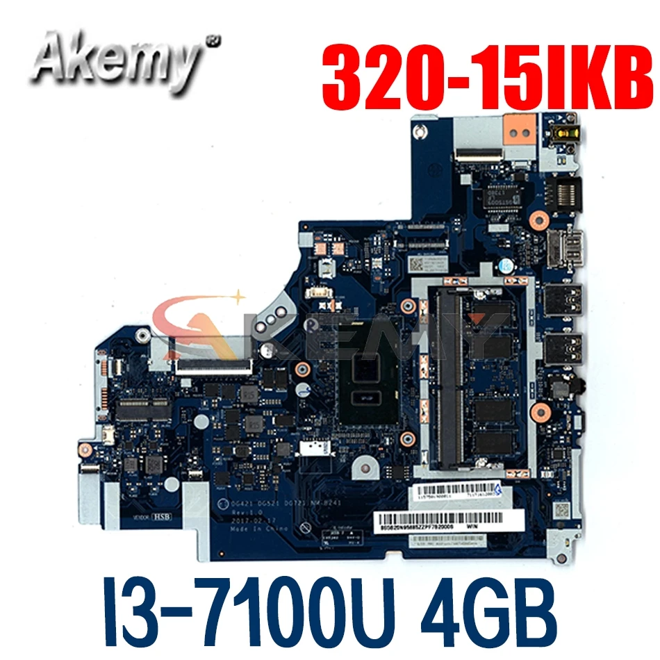 Материнская плата для ноутбука LENOVO Ideapad 320-15IKB I3-7100U 5B20N86263 NM-B241 DDR4 | Компьютеры и