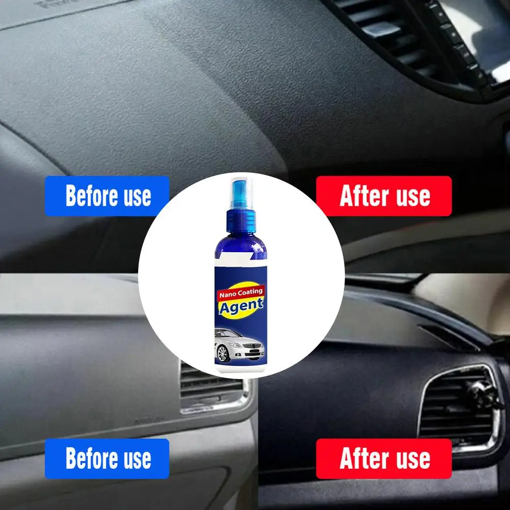 100ml Car Nano Coating Agent Anti Scratch Hydrophobic Polish Coating Agent Car Spray Wax Cleaning