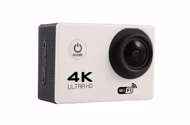 KQJYS мини шлем для экшн-камеры Водонепроницаемая Спортивная DV камера велосипедная камера Wifi 4K Спортивная камера ультра Дайвинг 1080P 60FPS камера - Цвет: Silver