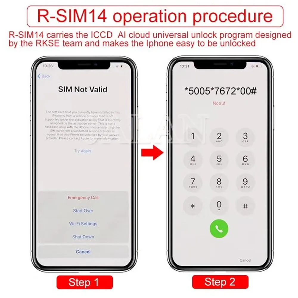 Смарт активация для разблокировки поддержка карт iccid без ключа iphone 5 6 6S plus 7 8 X XS XR