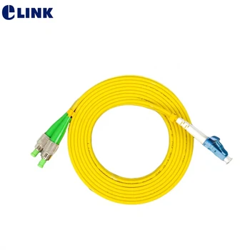

10pcs LC/UPC-FC/APC fiber optic patch cord 1M 2M 3M Duplex Singlemode cable FC/APC-LC/UPC optical fibre jumper SM DX ELINK