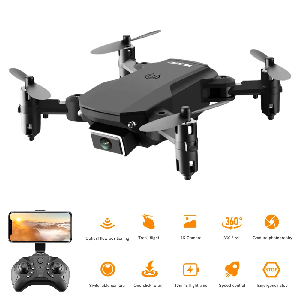 Мини-Дрон Радиоуправляемый с камерой 4K Wi-Fi FPV |