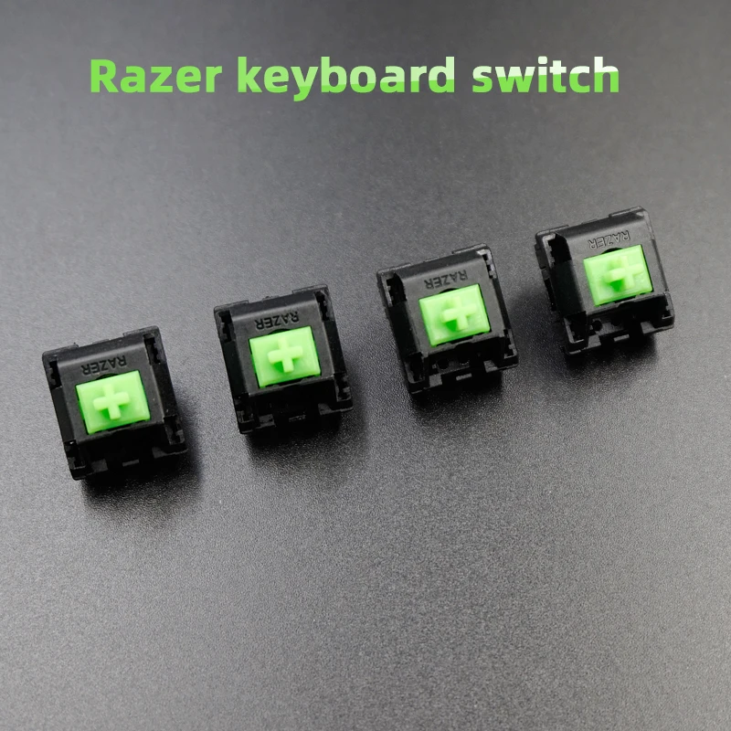 

original mechanical keyboard switch for Razer blackwidow Chroma Gaming keyboard green RGB switch compatible Gateron cherry mx